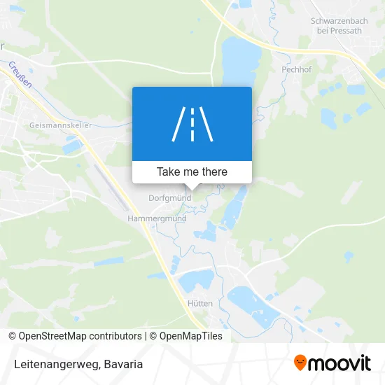 Карта Leitenangerweg