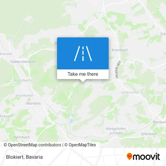 Карта Blokiert
