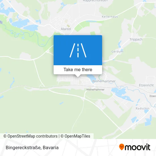 Bingereckstraße map