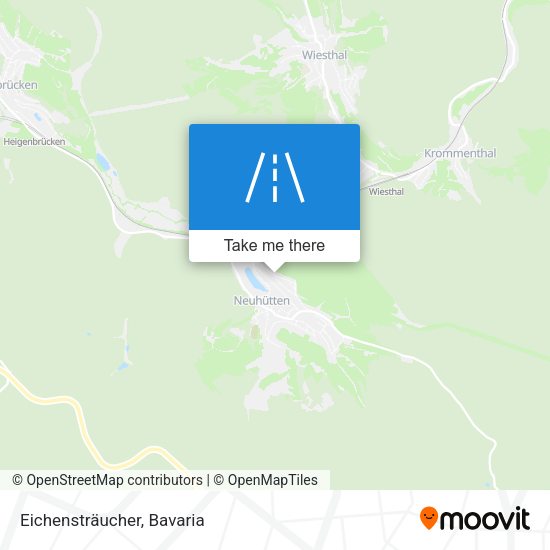 Eichensträucher map