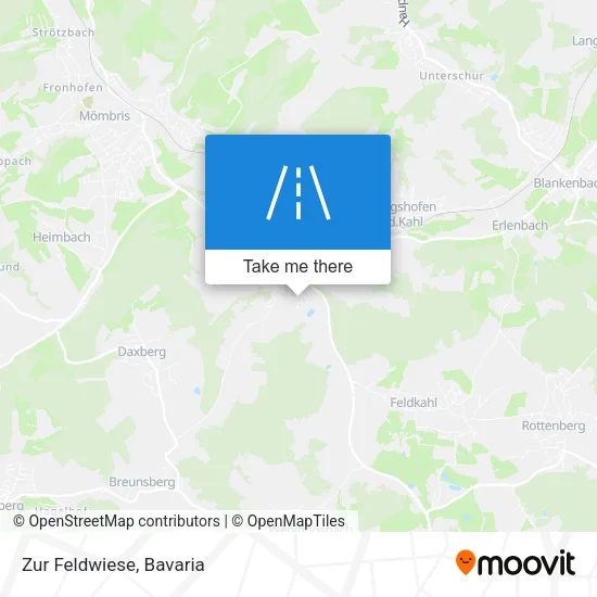 Карта Zur Feldwiese