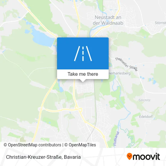 Карта Christian-Kreuzer-Straße