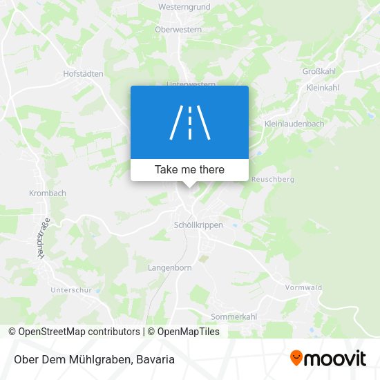 Ober Dem Mühlgraben map