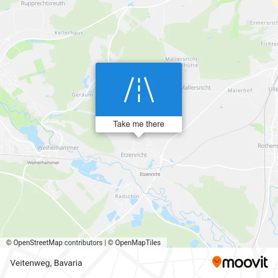 Карта Veitenweg