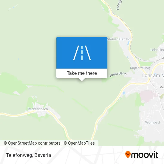 Telefonweg map
