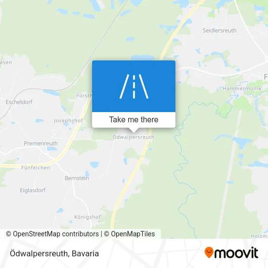 Карта Ödwalpersreuth