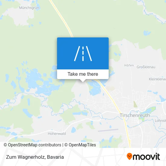 Карта Zum Wagnerholz