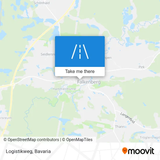 Карта Logistikweg
