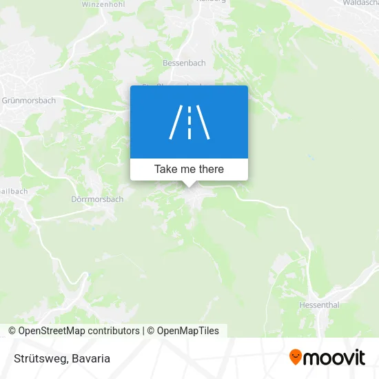 Карта Strütsweg