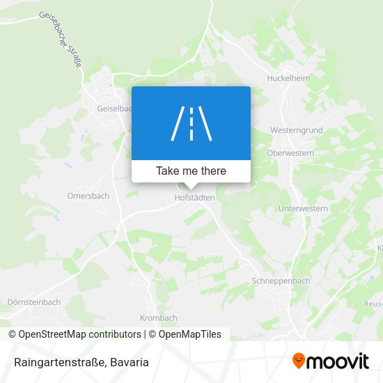 Raingartenstraße map