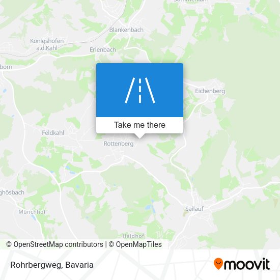 Rohrbergweg map