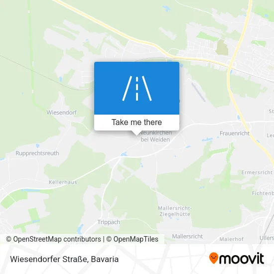 Карта Wiesendorfer Straße