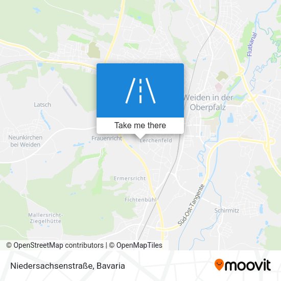 Niedersachsenstraße map