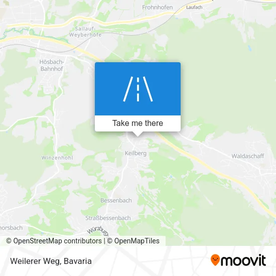 Карта Weilerer Weg