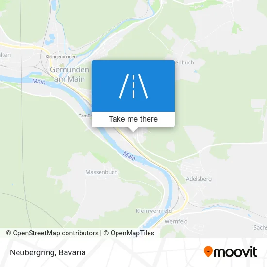 Карта Neubergring