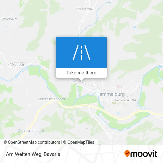 Карта Am Weiten Weg