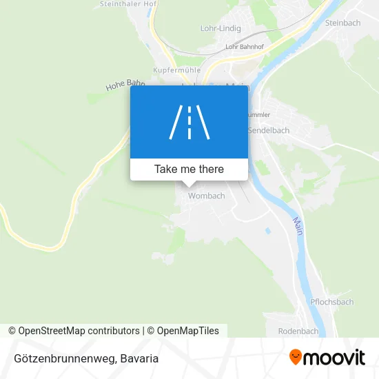 Карта Götzenbrunnenweg