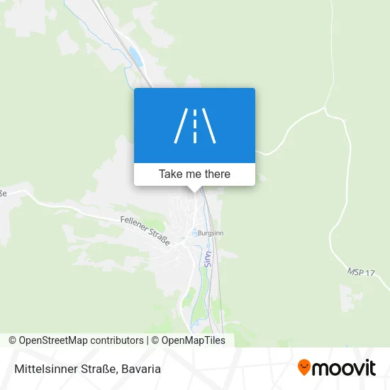 Mittelsinner Straße map