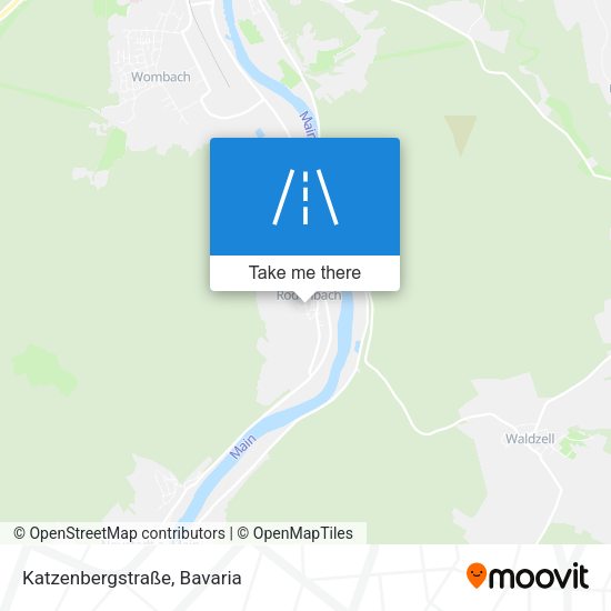 Katzenbergstraße map