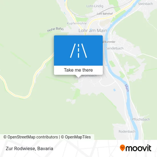 Карта Zur Rodwiese