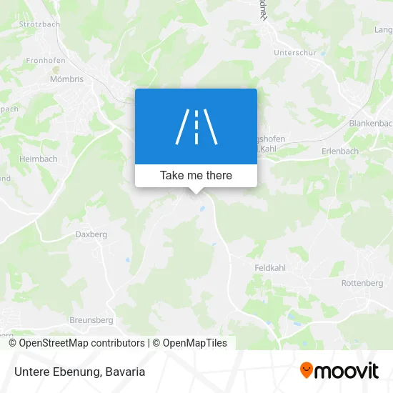 Карта Untere Ebenung