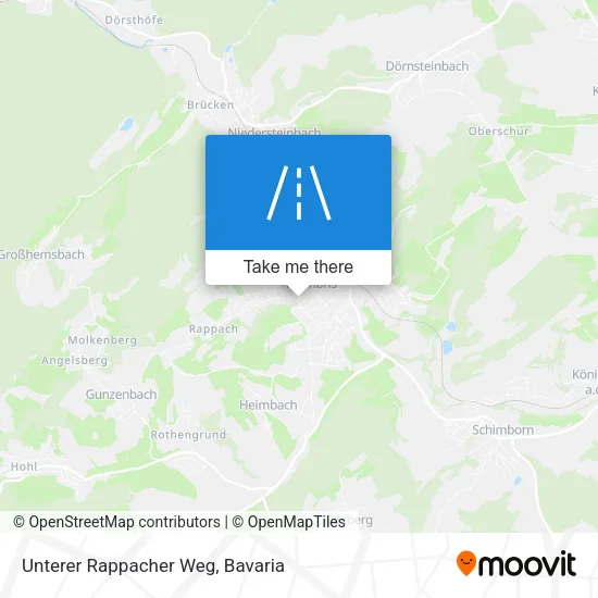 Карта Unterer Rappacher Weg