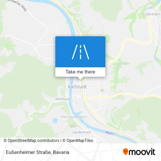 Eußenheimer Straße map