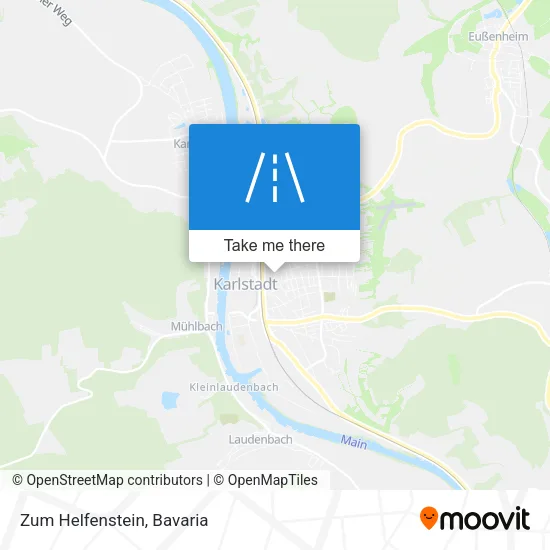 Карта Zum Helfenstein