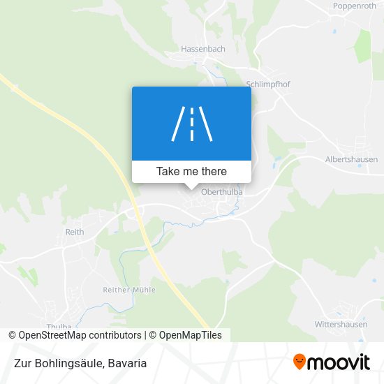 Zur Bohlingsäule map