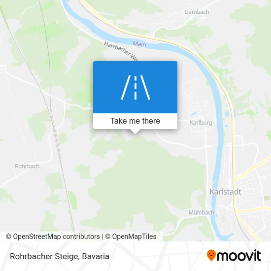 Rohrbacher Steige map