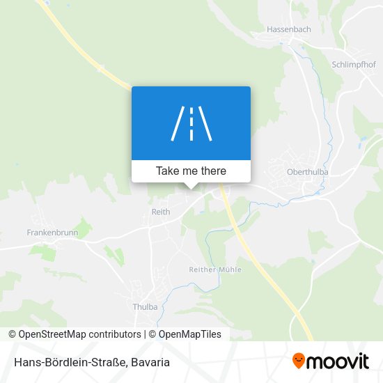 Hans-Bördlein-Straße map