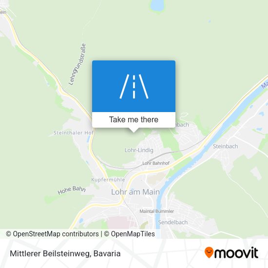 Mittlerer Beilsteinweg map
