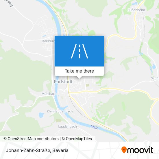 Johann-Zahn-Straße map