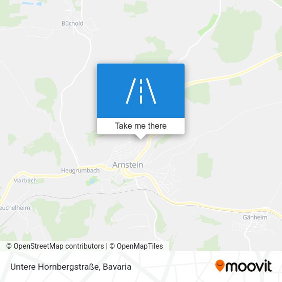 Untere Hornbergstraße map