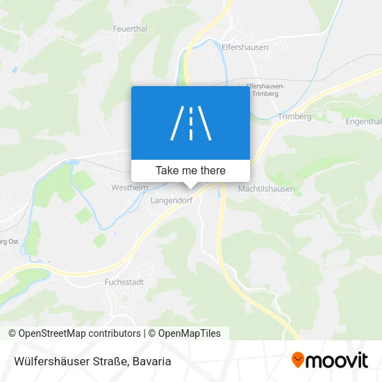 Карта Wülfershäuser Straße