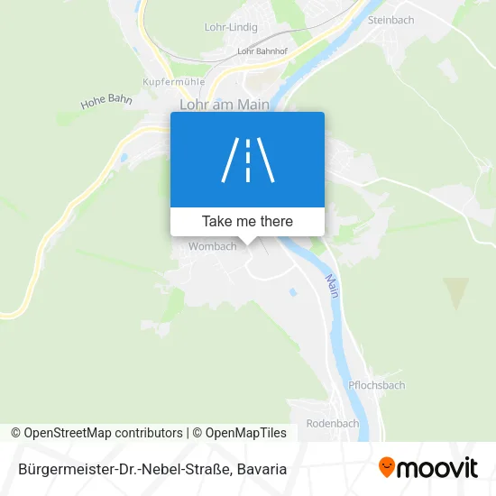 Карта Bürgermeister-Dr.-Nebel-Straße