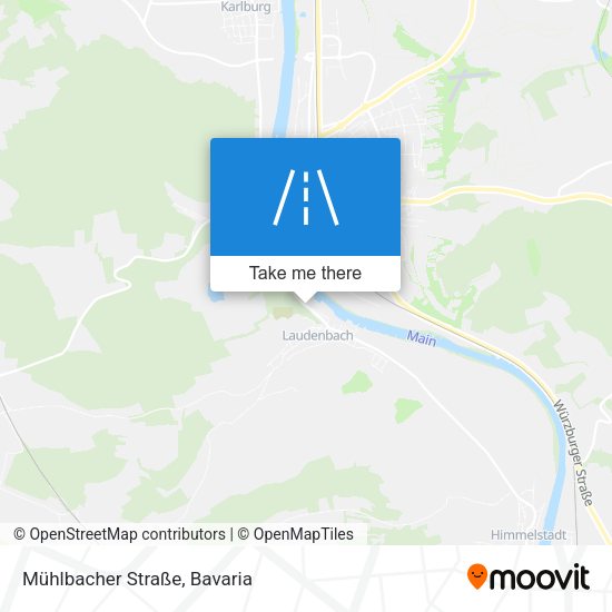 Mühlbacher Straße map