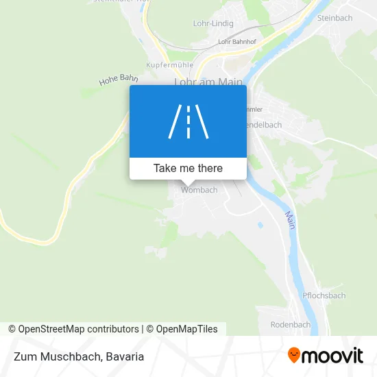 Zum Muschbach map