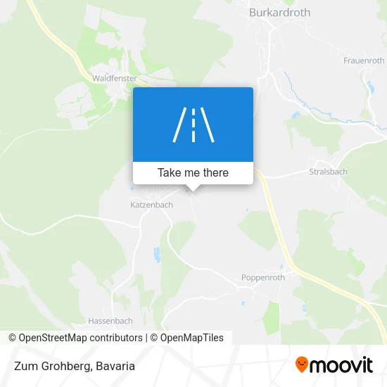 Карта Zum Grohberg