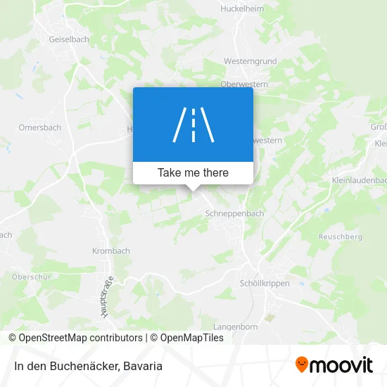 In den Buchenäcker map