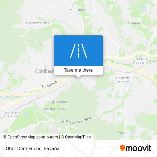 Карта Ober Dem Fuchs