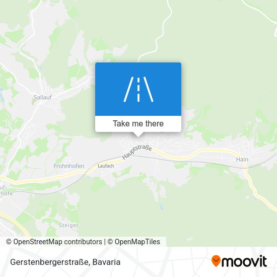 Gerstenbergerstraße map