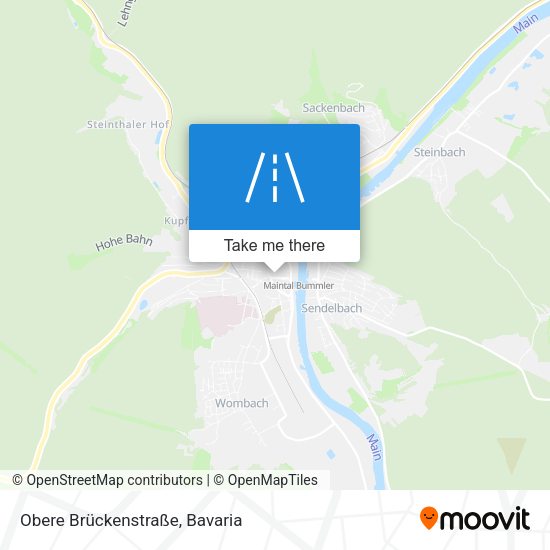 Obere Brückenstraße map
