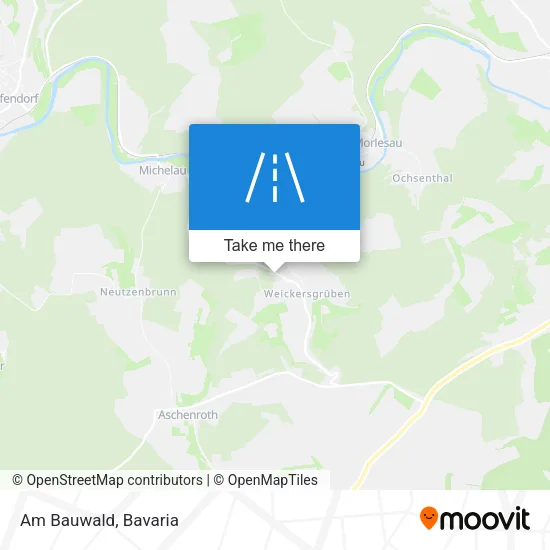 Карта Am Bauwald