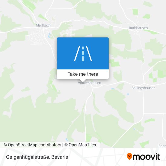 Galgenhügelstraße map