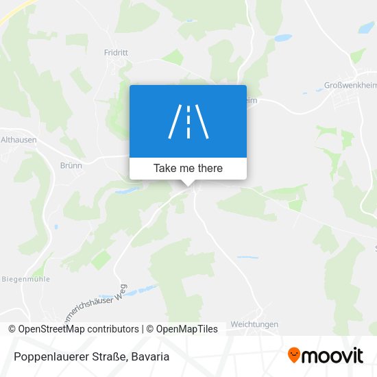Poppenlauerer Straße map