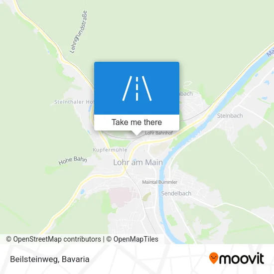 Beilsteinweg map