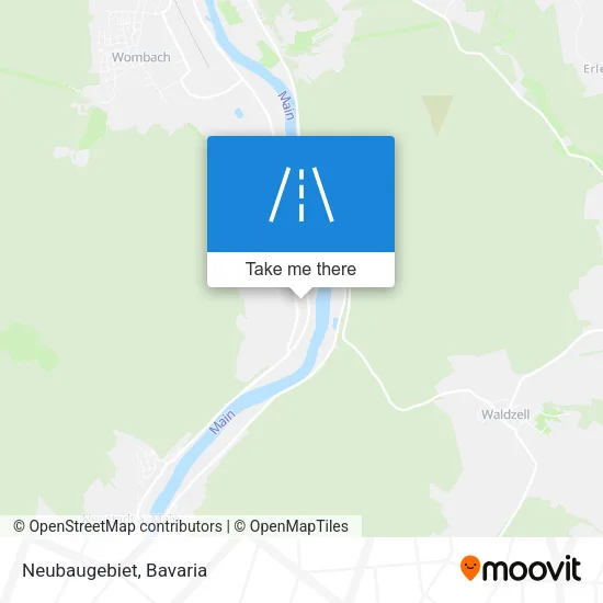 Карта Neubaugebiet