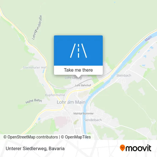 Unterer Siedlerweg map