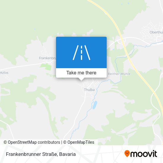 Frankenbrunner Straße map